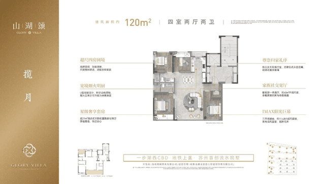 4室2厅2卫户型图
