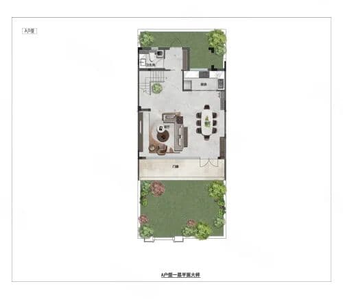 4室2厅4卫户型图