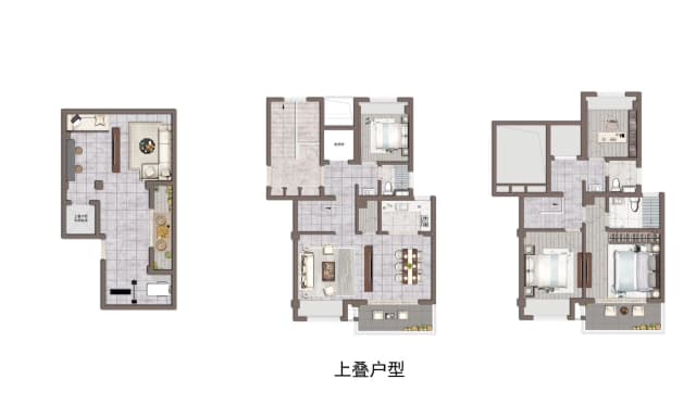 4室2厅3卫户型图