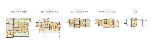 5室3厅2卫户型图