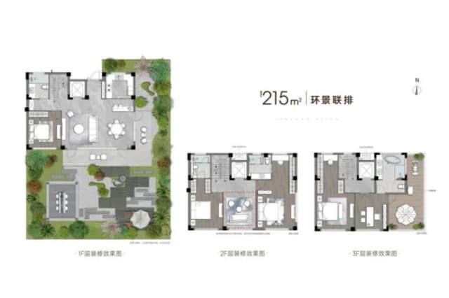 4室2厅3卫户型图