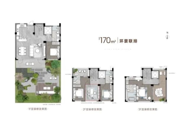 4室2厅3卫户型图